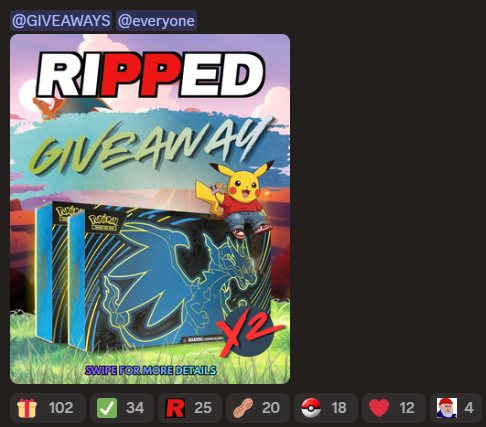 Ripped giveaway: 2× Elite Trainer Boxes