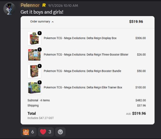 Real member success post from the Ripped Discord