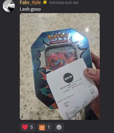Real member success post from the Ripped Discord
