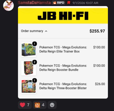 Real member success post from the Ripped Discord