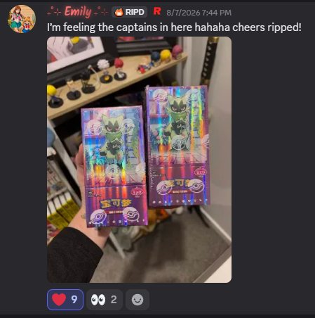 Real member success post from the Ripped Discord