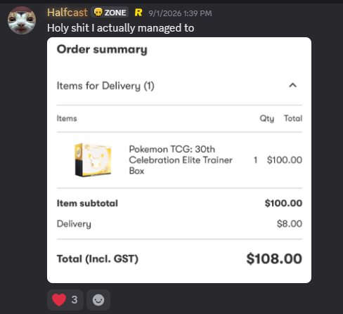 Real member success post from the Ripped Discord