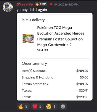 Real member success post from the Ripped Discord